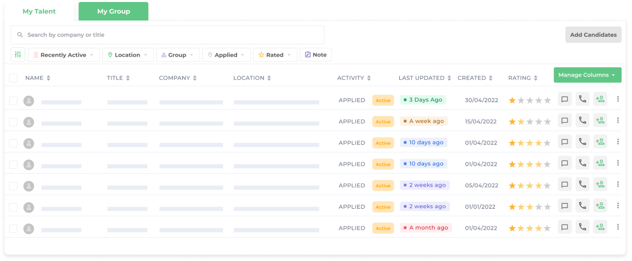 RecruitSolutions talent management grid