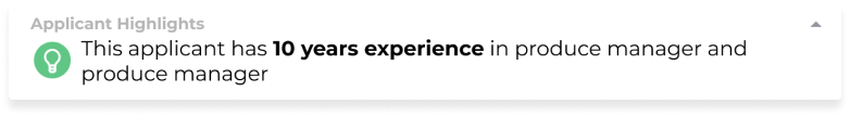 RecruitSolutions applicant highlight banner